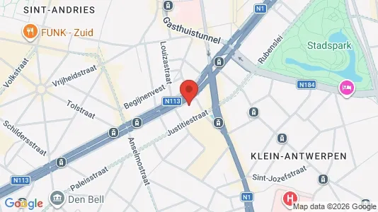Kontorer til leie i Stad Antwerp – Bilde fra Google Street View
