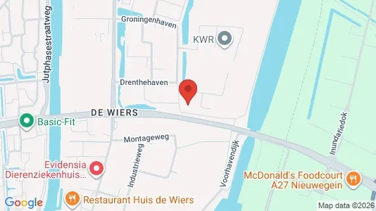 Lokaler til leje i Nieuwegein - kort over placeringen