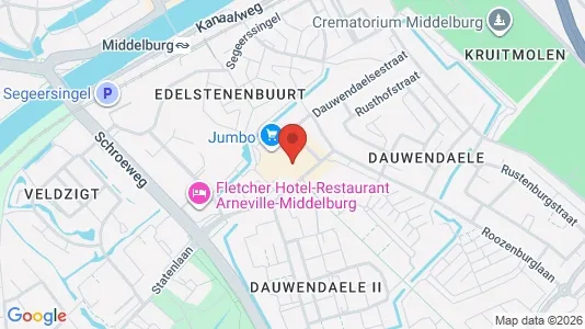 Lokaler til leje i Middelburg - Foto fra Google Street View