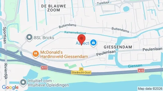 Kantorruimte te huur i Hardinxveld-Giessendam - Foto uit Google Street View