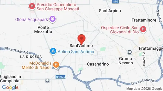Liikekiinteistöt Vuokrattavana i Sant'Antimo - Kuva Google Street Viewstä