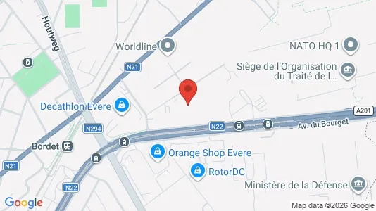 Gewerbeflächen zur Miete i Stad Brussel - kort over placeringen