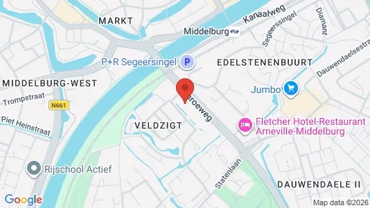 Kontorer til leie i Middelburg – Bilde fra Google Street View