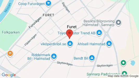 Værkstedslokaler til leje i Halmstad - Foto fra Google Street View