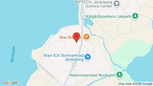 Gewerbeflächen zur Miete i Jönköping – Foto von Google Street View