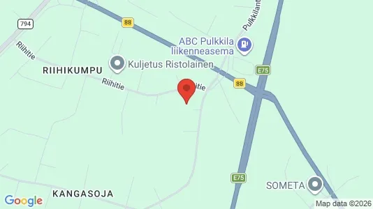 Gewerbeflächen zum Kauf i Siikalatva - kort over placeringen