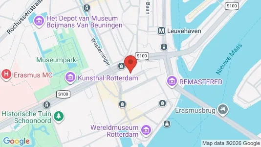 Kontorer til leie i Rotterdam Centrum – Bilde fra Google Street View