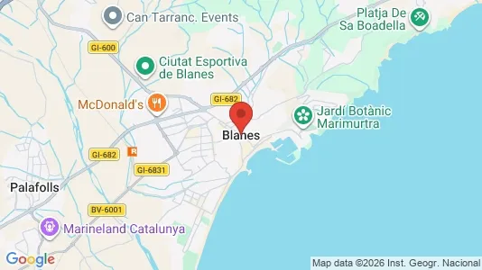 Bedrijfsruimtes te huur i Blanes - Foto uit Google Street View