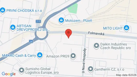 Lokaler til leje i Plzeň-město - Foto fra Google Street View