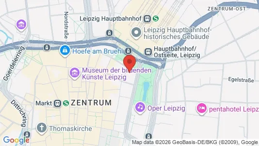 Toimistotilat Vuokrattavana i Leipzig - Kuva Google Street Viewstä