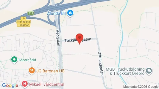 Kontorer til leie i Örebro – Bilde fra Google Street View