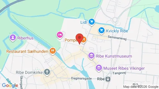 Liikekiinteistöt Myynnissä i Ribe - Kuva Google Street Viewstä