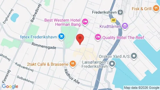 Office spaces for rent i Frederikshavn - Photo from Google Street View