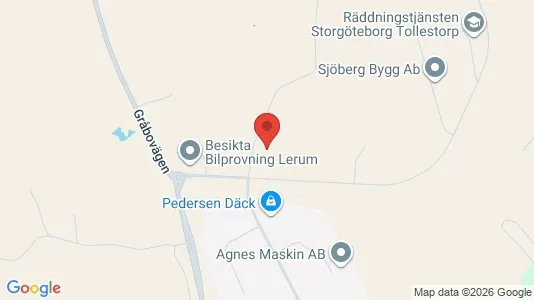 Kantorruimte te huur i Lerum - Foto uit Google Street View