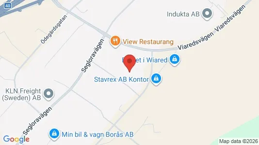 Magazijnen te huur i Borås - Foto uit Google Street View