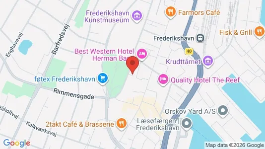 Liikekiinteistöt Vuokrattavana i Frederikshavn - Kuva Google Street Viewstä