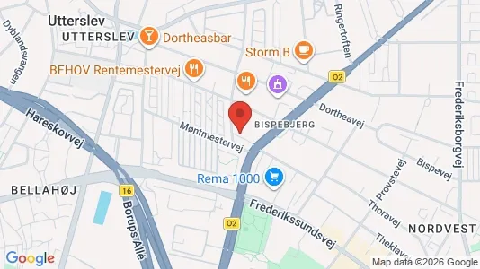 Büros zur Miete i Kopenhagen NV – Foto von Google Street View