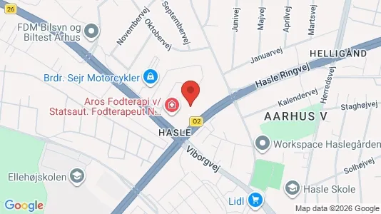 Kontorlokaler til leje i Aarhus V - Foto fra Google Street View