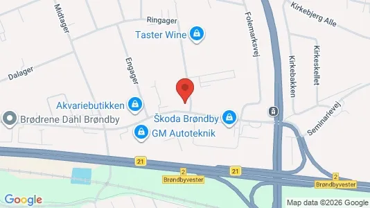 Kantorruimte te huur i Brøndby - Foto uit Google Street View