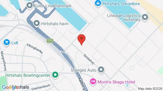 Warehouses for sale i Hirtshals - kort over placeringen