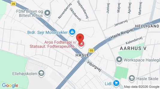 Kontorlokaler til leje i Aarhus V - Foto fra Google Street View