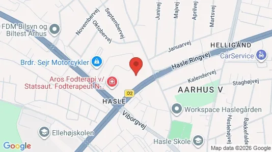 Kontorlokaler til leje i Aarhus V - Foto fra Google Street View