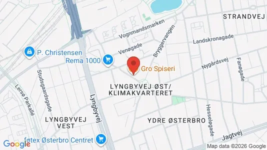 Office spaces for rent i Østerbro - kort over placeringen