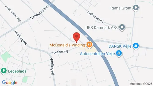 Büros zur Miete i Vejle – Foto von Google Street View