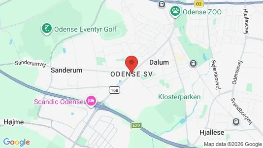 Kaupat Vuokrattavana i Odense SV - Kuva Google Street Viewstä