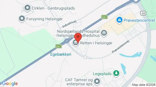 Kantorruimte te huur i Helsingør - Foto uit Google Street View