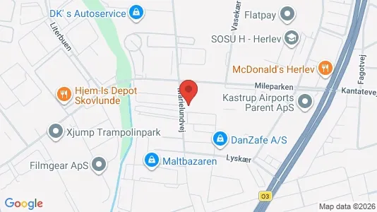 Office spaces for rent i Herlev - Photo from Google Street View