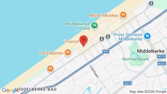 Commercial properties for rent i Middelkerke - Photo from Google Street View