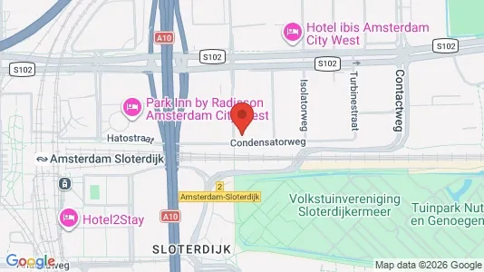 Büros zur Miete i Amsterdam Westpoort - kort over placeringen