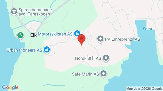 Warehouses for sale i Søgne - kort over placeringen