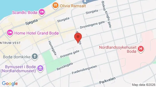 Liikekiinteistöt Vuokrattavana i Bodø - Kuva Google Street Viewstä