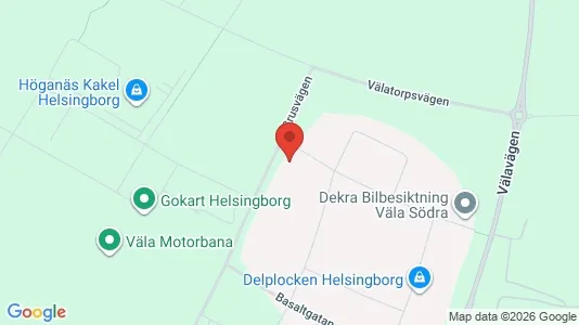 Lager zur Miete i Helsingborg – Foto von Google Street View