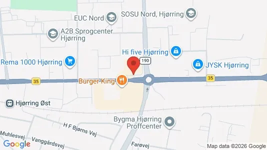 Varastot Vuokrattavana i Hjørring - Kuva Google Street Viewstä