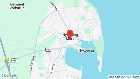 Winkels te huur i Nykøbing Mors - Foto uit Google Street View