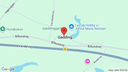 Lagerlokaler för uthyrning i Randbøl – Foto från Google Street View