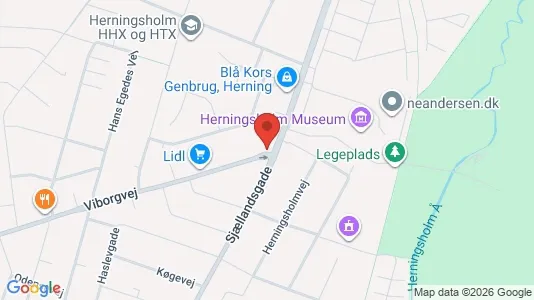 Kontorhoteller til leje i Herning - Foto fra Google Street View