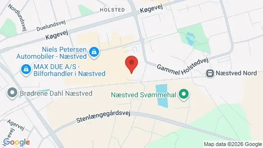 Werkstätte zur Miete i Næstved – Foto von Google Street View