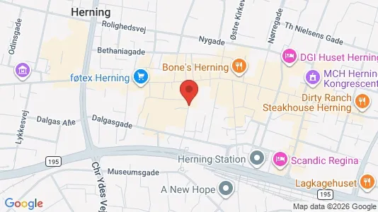 Kontorer til leie i Herning – Bilde fra Google Street View