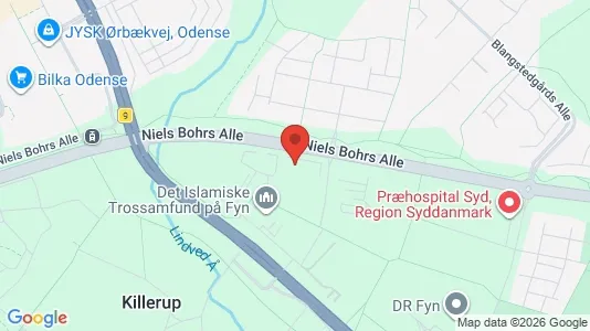 Kontorhoteller til leje i Odense SØ - Foto fra Google Street View