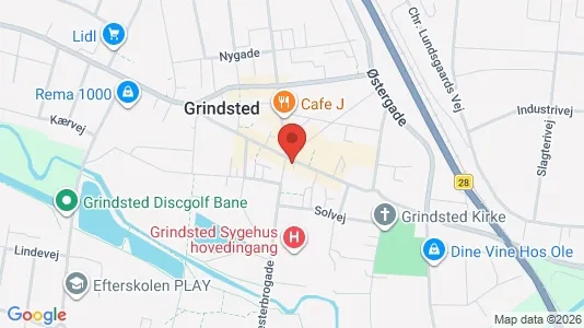 Kontorer til leie i Grindsted – Bilde fra Google Street View