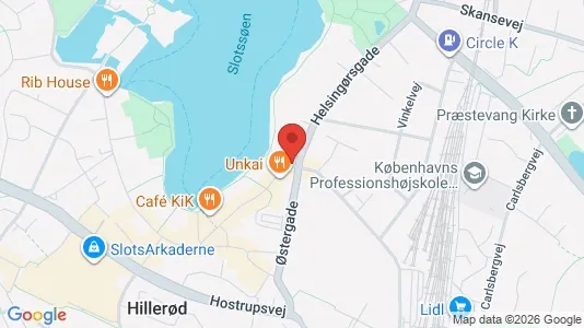 Clinics Vuokrattavana i Hillerød - Kuva Google Street Viewstä