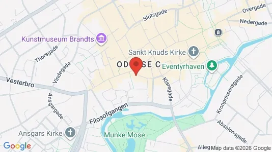 Praktijkruimtes te huur i Odense C - Foto uit Google Street View