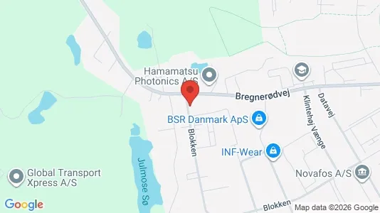 Coworking spaces zur Miete i Birkerød - kort over placeringen