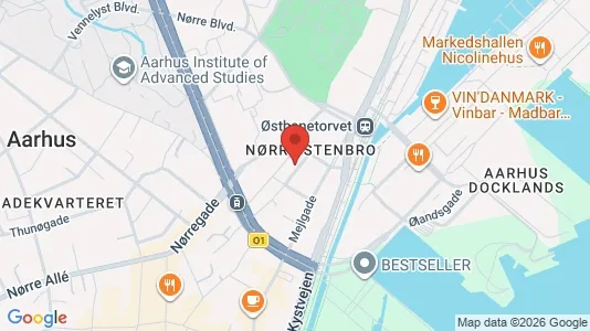 Klinikker til leie i Aarhus C – Bilde fra Google Street View