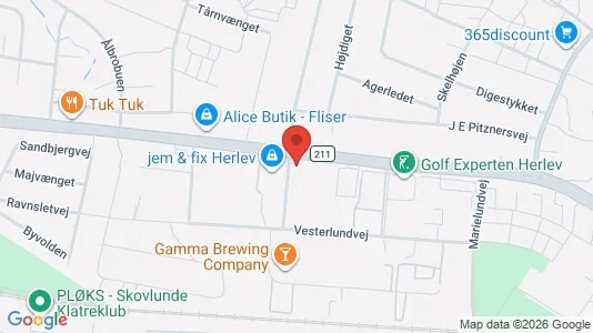 Toimistotilat Vuokrattavana i Herlev - Kuva Google Street Viewstä