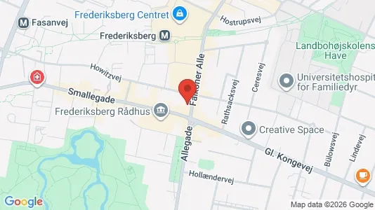 Kontorlokaler til leje i Frederiksberg - Foto fra Google Street View
